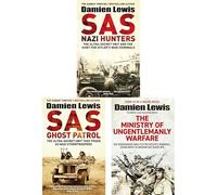 Damien Lewis Secret Missions Collection: SAS Nazi Hunters, Ghost Patrol & The Ministry of Ungentlemanly Warfare - True Stories of WWII's Shadow War (3-Book Set)