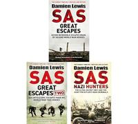 Damien Lewis Survival Collection: SAS Great Escapes Duo & Nazi Hunters - Three True Stories of Escape, Evasion & Justice (3-Book Set)