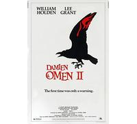Damien: Omen II 1978 Cult Vintage Horror Film Movie Poster Print (A2)