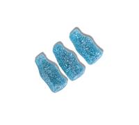 Damla Blue Raspberry Bottles | 1kg Bulk Bag | Fizzy Fruit Jelly Sweets