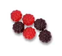 Damla Gummy & Fizzy Sweets Collection | 1kg Bulk Tub | Fun Animal, Worm & Fruit Flavoured Candy (Damla Gummy Blackberry 1kg)