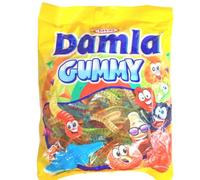 Damlla Fruit Flavour Gummy sweet variety Pack 1kg (Worms)