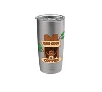 Damm Good Coffee Wetlands Coffee Drinkers Beaver Lovers Stainless Steel Insulated Tumbler