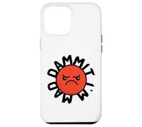 dammit I'm mad spelled backwards is Funny Palindrome Case for iPhone 12 Pro Max