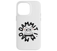 dammit I'm mad spelled backwards is Funny Palindrome Case for iPhone 14 Pro Max