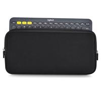 DAMMOMKO Keyboard Cover Case Sleeve for Logitech Pebble Keys 2 K380s & Logitech K380 Bluetooth Keyboard, Neoprene Keyboard Travel Case Padded Shockproof Protective Bag, Black