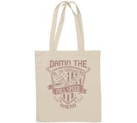 Damn the torpedoes, full speed ahead Natural Cotton Tote Bag White