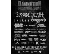Damnation 2018 Music festival A3 Print Poster Wall Art Home Decor Album Gift Present Photo Living Room Dining Room Bedroom Unframed Concert Tour Gig Live