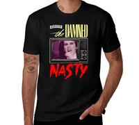 Damned-Nasty-T-Shirt-Edition-Graphic-Shirts-Short-Sleeve-tee-Mens-t-Shirt-Graphic Black