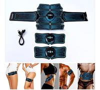 DaMohony Abdominal Muscle Toner Abs Stimulator Toner, Workout Belt Ab Trainer Equipment, Muscle Toner for Men Woman Home Office Exercise