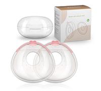 DaMohony Breast Milk Collector for Breastfeeding, 2 Pcs Silicone Let Down Milk Catcher & Colostrum Collection Kit with Storage Bag, Anti-Leak Nipple Shells for New Moms, Nursing Mothers (70ml)