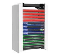 DaMohony Games Storage Tower for PS5, PS 5 Game Disks Storage Tower Holder Stand, Stores 12 PS5 Games or Blu Ray Disks