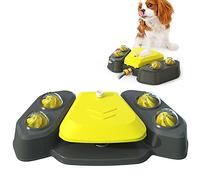 DaMohony Outdoor Dog Step On Drinking Water Fountain Easy Paw Water Dispenser Dog Sprinkler Toy