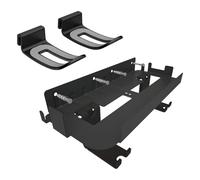 DaMohony PS5 Wall Mount Bracket, Metal Wall Mount for PS5 Slim/PS5 Pro Disc & Digital Version with Controller Holder Headset Hanger