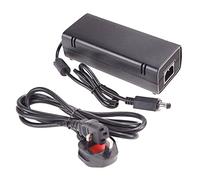 DaMohony Xbox 360 Slim Power Supply Brick Cord, AC Adapter Converter for Microsoft Xbox 360, Great Charging Accessory Kit (British Plug)