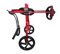 DAMOIFFP Adjustable Dog Wheelchair For Back Legs 2 Wheels Fordable Pet Wheelchair For Small Pet Cat Walk Tool Wheelchair