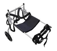 DAMOIFFP Dog Wheelchair For Back Legs Adjustable Pet Wheelchair Aluminum Frame Walk Tool Support Large Dog Wheelchair