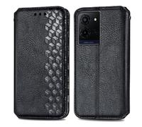 DAMONDY for Jitterbug Smart5 Case Compatible for Lively Jitterbug Smart 5 Phone Case Cover Flip Wallet Card Holder Premium PU Leather Hidden Magnetic Closure Kickstand Protective -Black