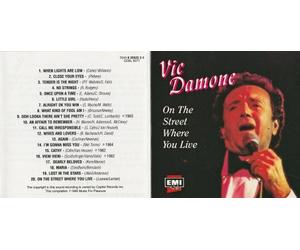 Damone Vic - On the Street Where You Live