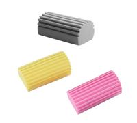 Damp Clean Duster Sponge, Sponge Cleaning Brush, Reusable Cleaning Sponges, Duster for Cleaning Blinds, Glass, Baseboards, Vents, Railings, Mirrors, Car, Window Track Grooves, Faucets, 3-Pack