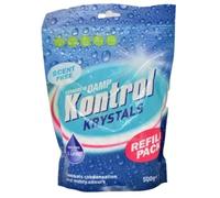 Damp Kontrol Krystals - Combats Condensation, Moisture Absorber Refill Crystals | Prevents Mold & Mildew Growth | Ideal for Home, Car, Bathroom, Wardrobes (500g, 1kg) (500 Grams)