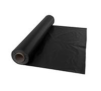 Damp Proof Membrane - Heavy Duty Black polythene sheeting - Various Sizes and Thickness (4m x 8m, 300mu (1200G))