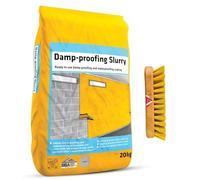 Damp Proofing Slurry - High-Performance Waterproofing Solution for Building Foundations Damp Proof Membrane With Perfectonish Scrub Brush (25)