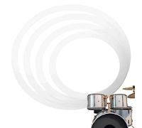 Dampening Rings,Drum Dampeners, Drum Overtone Ring - Percussion Drum Kit,Damper Drum Mute Tool, Remo Accessories for Friends as Tedious