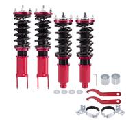 Damper Coilovers 24 Click Damper Adjustable Struts For Civic 5TH Gen 1992-1995 EG5 EG6 EG7 Coilover For EK9 EK4 For CIVIC EK Shocks(Red)