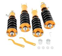 Damper Coilovers 24 Click Damper Adjustable Struts For Civic 5TH Gen 1992-1995 EG5 EG6 EG7 Coilover For EK9 EK4 For CIVIC EK Shocks(Gold)
