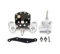Damper Directional For MT-09 For FZ-09 For MT09 For FZ09 For MT For FZ 09 2014-2020 Motorcycle Adjustable Radial Steering Damper Stabilizer Bracket Kit(Black)
