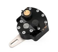 Damper Directional Motorcycle Accessories Adjustable Steering Damper Stabilizer Universal Reversed Safety Conversion Buffer(Type A Black)