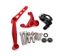 Damper Directional Motorcycle Accessories Steering Damper Bracket Kit Mount Support For Monster 950 For 937 2021-up(A Red Bracket)