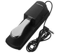 Damper Pedal Universal Sustain Pedal for Keyboard Black