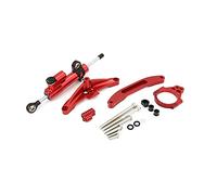 Damper Stabilizer For FZ1 For FAZER 2006-2010 2011 2012 2013 2014 2015 Steering Damper Bracket Set Stabilizer Linear Dampers Mounting Support(Red Kit)