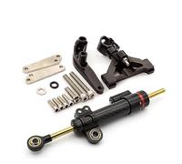 MINIKS Damper Stabilizer For Kawasaki For Ninja ZX14R ZZR1400 For ZZR 1400 ZX-14R 2006-2020 CNC Steering Damper Stabilizer Bracket Mounting Kit Steering Damper (Color : Complete Kit I)