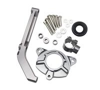 Damper Stabilizer For Z1000 2014 2015 2016 2017 2018-2019 Motorcycle Adjustable Steering Damper Stabilizer Bracket Mounting Kit CNC Aluminum Alloy Steering Damper(Auburn)