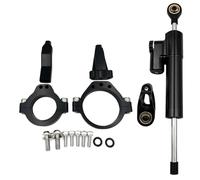 Damper Stabilizer Steering Motorcycle Steering Damper Stabilizer & Bracket Mount For Kawasaki For N-ja ZX-4R ZX-4RR 2023-2024(Black-C)