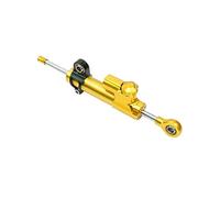 Damper Stabilizer Universal CNC Motorcycle Steering Damper Adjustable Stabilizer Linear Reversed Safe Control Motorcycle Damper For Steering Damper(Gold)