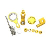 Damper Steering For YZF R6 R1 For YZFR1 2002-2017 For YZFR6 2006-2020 Motorcycle Steering Stabilizer Damper Mounting Bracket Kit(YELLOW support)