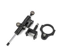 Damper Steering Motorcycle Accessories Steering Stabilizer Damper Bracket Kit For TIGER 900 GT For RALLY For Tiger 850(Black Black Set)