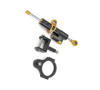 Damper Steering Motorcycle Accessories Steering Stabilizer Damper Mounting Bracket Kit For TIGER 900 GT For RALLY For Tiger 850(YELLOW Black Set)