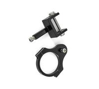 Damper Steering Motorcycle Accessories Steering Stabilizer Damper Mounting Bracket Kit For TIGER 900 GT For RALLY For Tiger 850(Bracket-black)