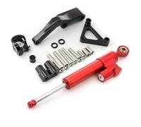 Dampers Brackets Motorcycle Stabilizer Steering Damper Mounting Bracket For DUCATI Monster 696 Buffer Adapter Holder Support Kit Stabilizer Buffer Control Bar(SET 4)