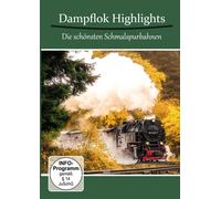 DAMPFLOK HIGHLIGHTS-DIE SCHÖNSTEN SCHMALSPURBAHNEN DVD NEW