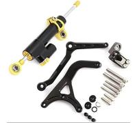 Damping Motorcycle Shock Absorber Damper For Ducati Multistrada V4 S RS Pikes Peak 2021-2024 Steering Stabilize Mounting Bracket Kit Steering Control Bracket(Color 4)