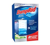 DampRid Fresh Scent Hanging Moisture Absorber, 16 oz., 3 Pack - Eliminates Musty Odors for Fresher, Cleaner Air, Ideal Moisture Absorbers for Closet, 14% More Moisture Absorbing Power*