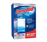 DampRid Lavender Vanilla Hanging Moisture Absorber, 16 oz., 3 Pack - Eliminates Musty Odors for Fresher, Cleaner Air, Ideal Moisture Absorbers for Closet, 14% More Moisture Absorbing Power*