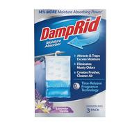 DampRid Lavender Vanilla Hanging Moisture Absorber, 16 oz., 3 Pack - Eliminates Musty Odors for Fresher, Cleaner Air, Ideal Moisture Absorbers for Closet, 14% More Moisture Absorbing Power*