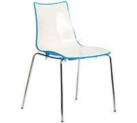 Dams International Gecko Dining Chair Blue 550 x 520 x 830 mm